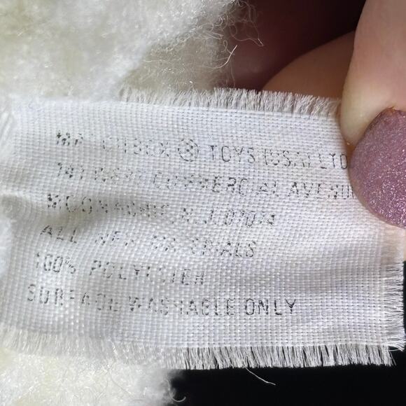 Matchbox Need a Littles Lamb Sheep Plush Pacifier Blanket Bare Bottom VTG 1985 - Picture 10 of 10